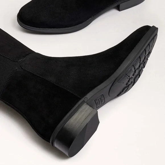 Sam Edelman Pam Tall Boot Black Suede - Picture 7 of 12